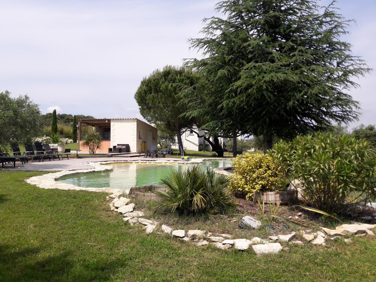 La Lune O Collines - Gite Villa Lédenon Exteriör bild